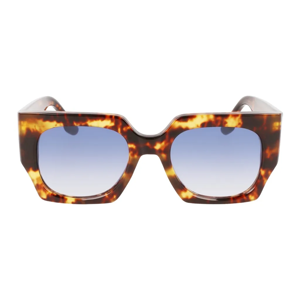 Lunettes de soleil femme rectangulaires VB608S Victoria Beckham Noir