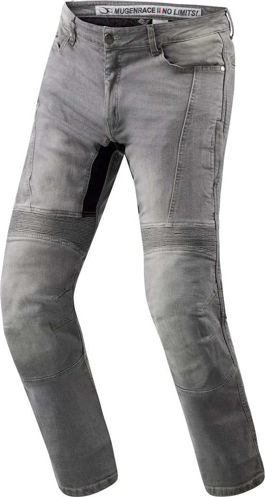 Jean Moto en Denim Carmelo MUGENRACE avec Doublure de Protection