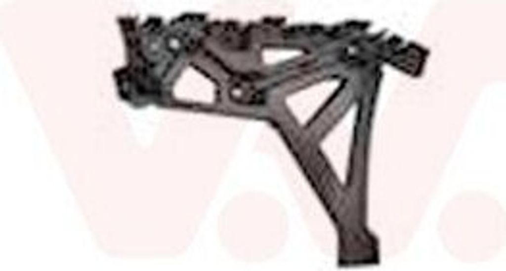 VAN WEZEL 4368538 - OE 850442507R Stoßstangenhalter, hinten rechts für Twingo III (BC)