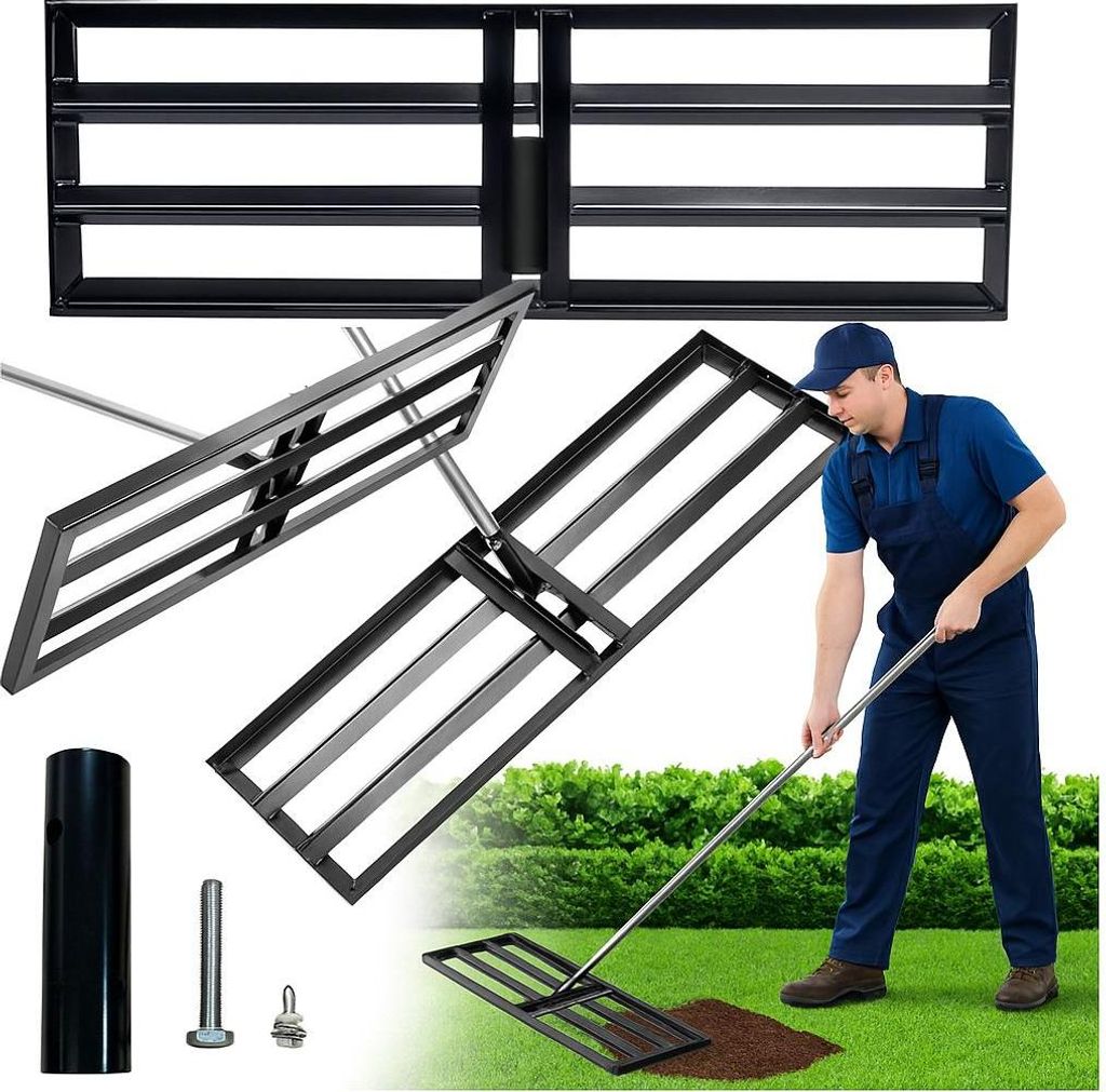 Nivelačný prístroj 30x90 cm ručný terén pre trávnik krtince Obrázok produktu 