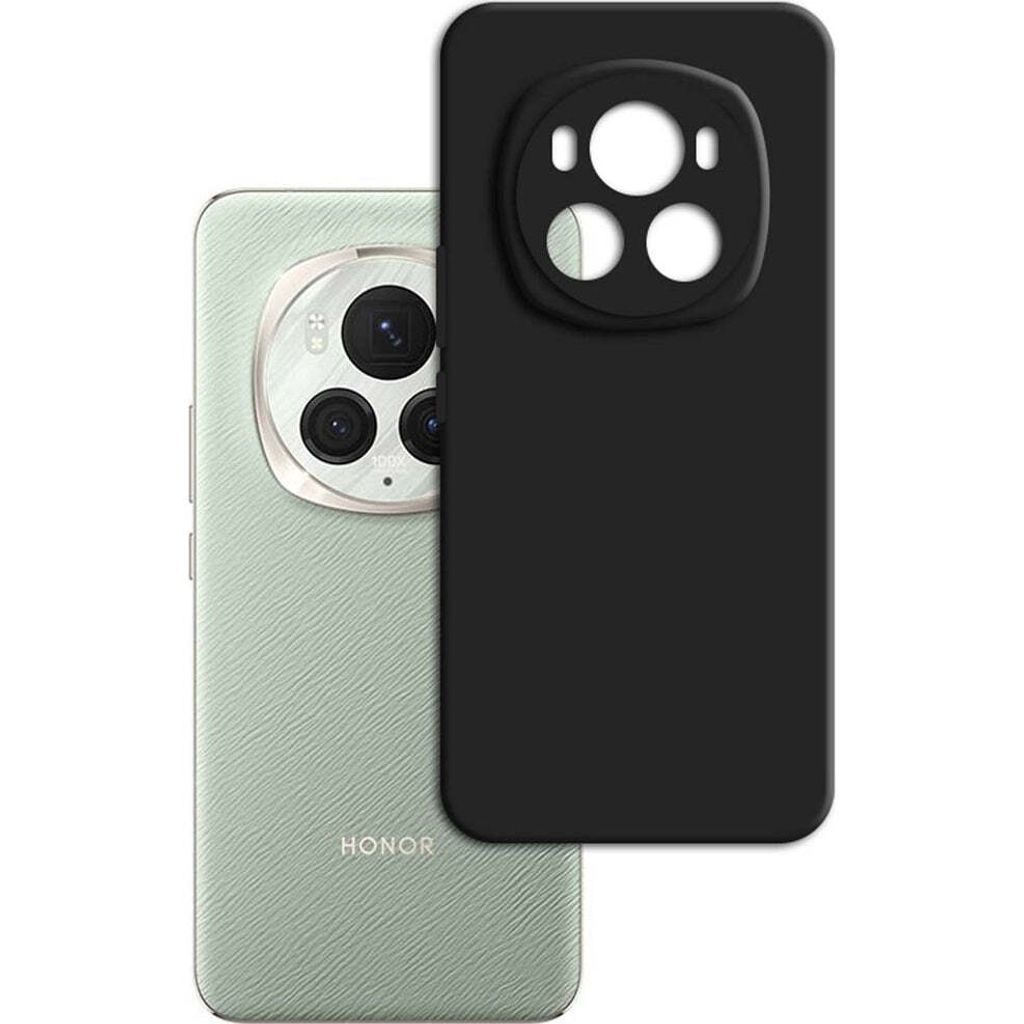 32nd Flüssig-Silikon Hülle Für Honor 200 Pro – Schlankes Case Mit Erhöhten Rändern (Grau)