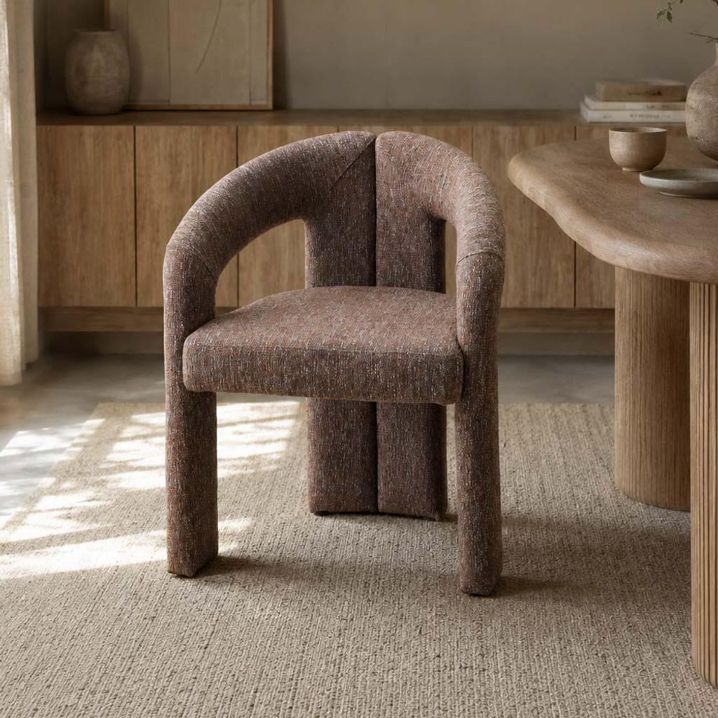 Milton & Oldbrook Esszimmerstuhl Namur Braun