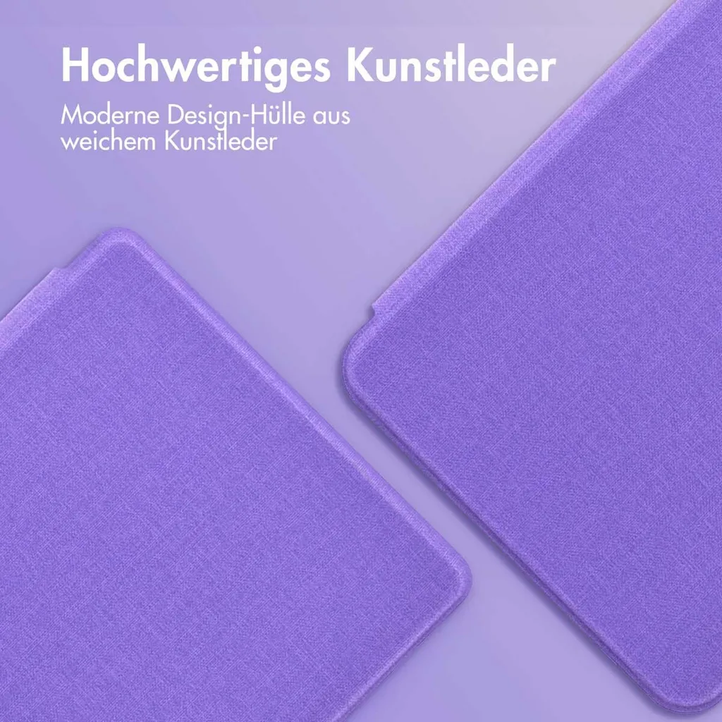 Recensione Custodia imoshion Canvas Viola per Kobo Clara Colour 2024 - 3