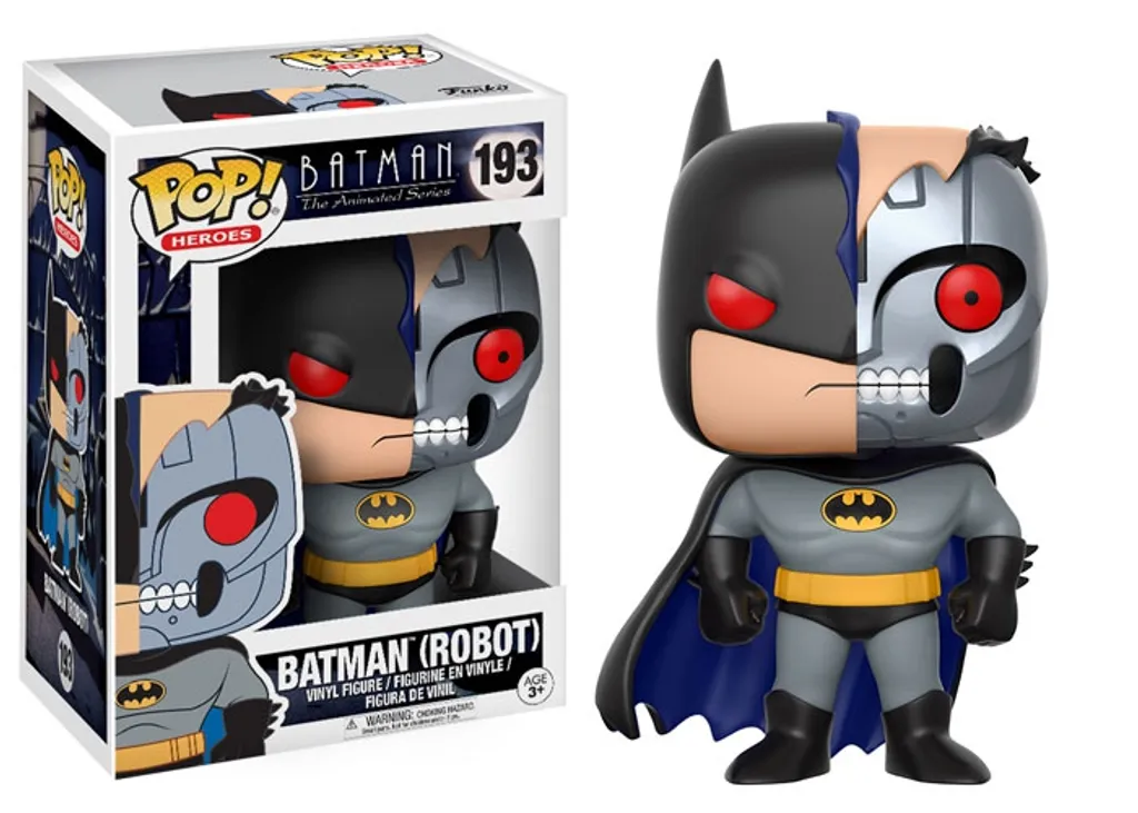 Figurine Batman Robot 193 Funko Pop en vinyle aux détails soignés