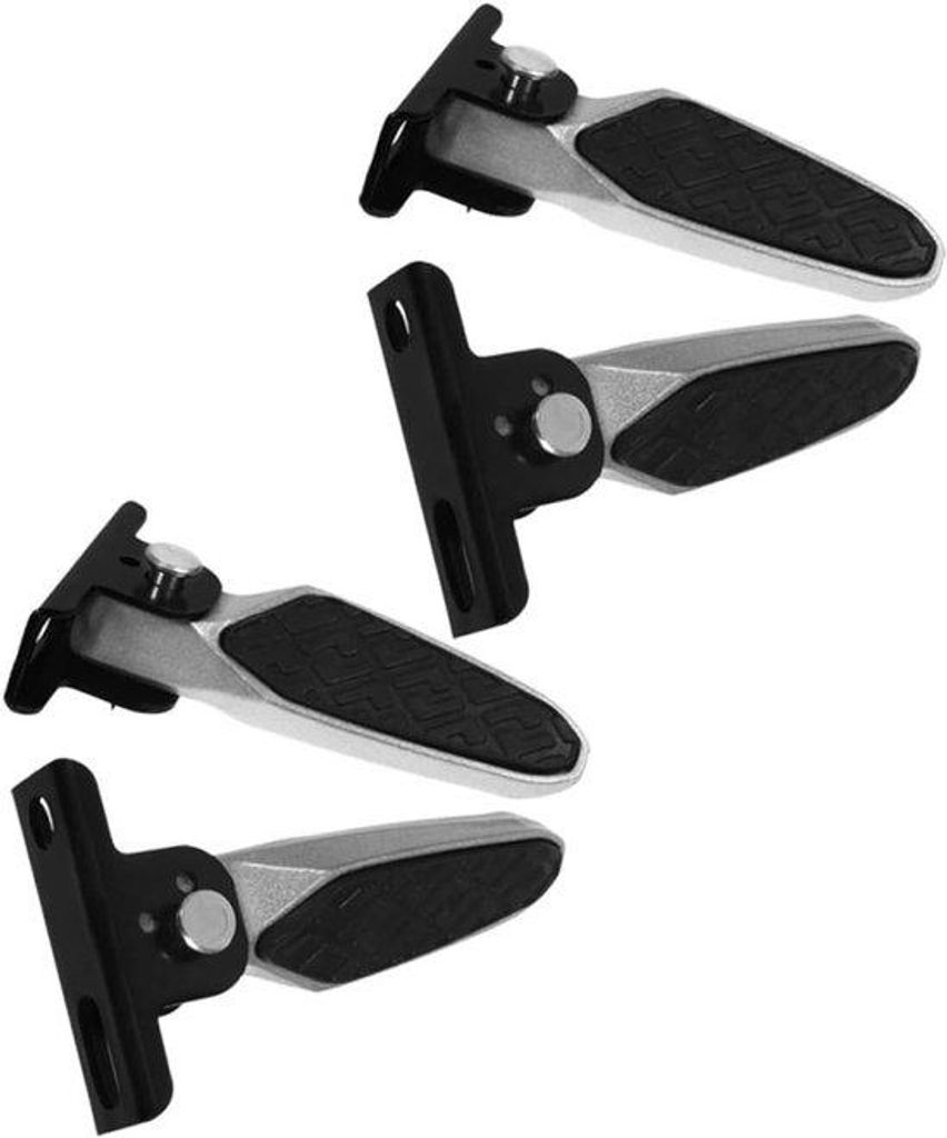 Faltbare Fahrradpedale aus Aluminiumlegierung, breit und flach, für E-Bikes und Mountainbikes geeignet.