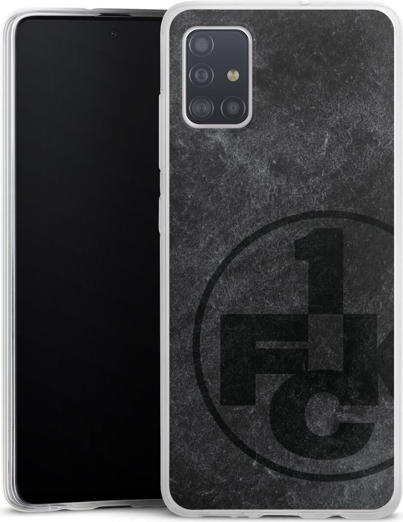 DeinDesign Slim Hülle für Samsung Galaxy A51 Silikon Case Ultra Dünn Handyhülle 1. FC Kaiserslautern 1. FCK Beton