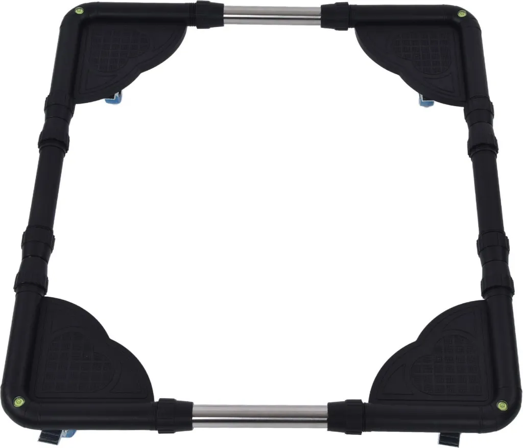 Support roulant extensible pour machine à laver et appareils ménagers - 4