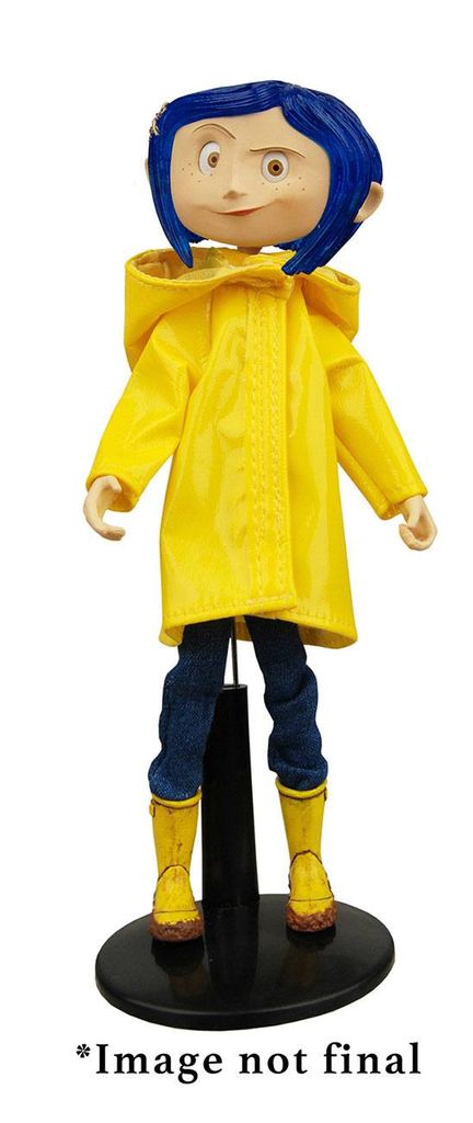 NECA Coraline in Raincoat Figur 18 cm NECA49570