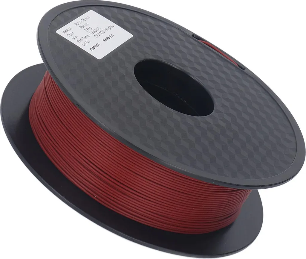 PLA 1,75 mm texturé bois de rose pour objets 3D au rendu naturel mat - 8