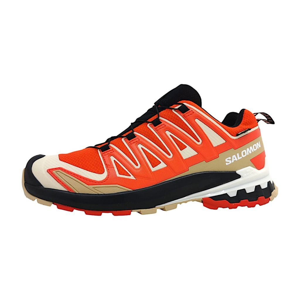 Salomon XA Pro 3D GTX Sportschuhe Herren Outdoorschuhe Wanderschuh Rot, Schuhgröße:EUR 46.5 | UK 11.5