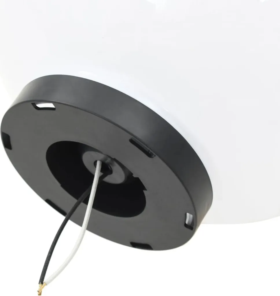 Lampes LED Extérieur Sphère 30cm PMMA 2pcs - Éclairage Jardin Durable