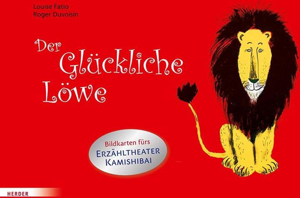 Der Glückliche Löwe. Bildkarten fürs Erzähltheater Kamishibai