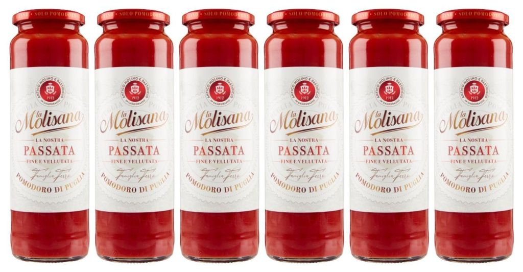 Passata La Nostra Pomodoro Di Puglia 690g - La Molisana-6x