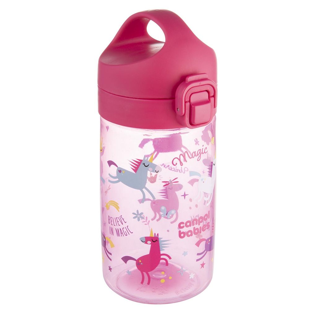 Wasserflasche für Kinder ab 2,5 Jahren Junior 400 ml Rosa 56/624_pin