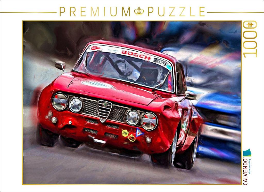 Calvendo Alfa Romeo in Art - Foto-Puzzle, 1000 Teile, 1000 Stück(e), Fahrzeuge, 14 Jahr(e)