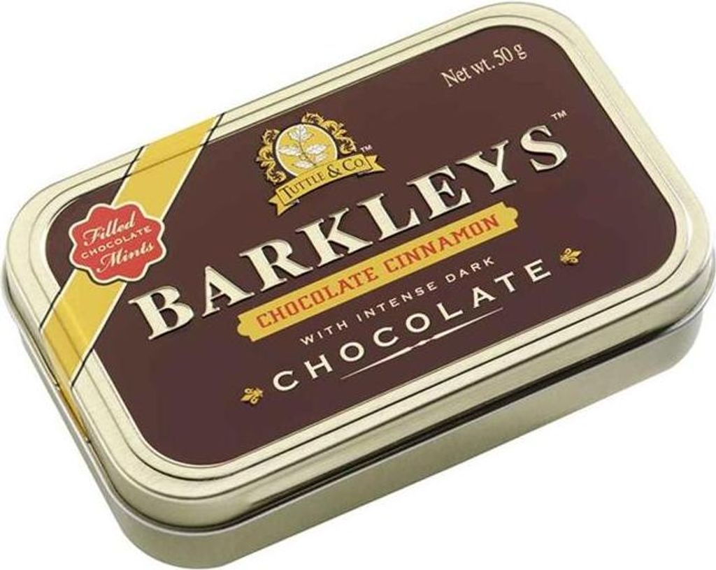 Barkleys Chocolate Mints Cinnamon (50 gr) Produktbild 