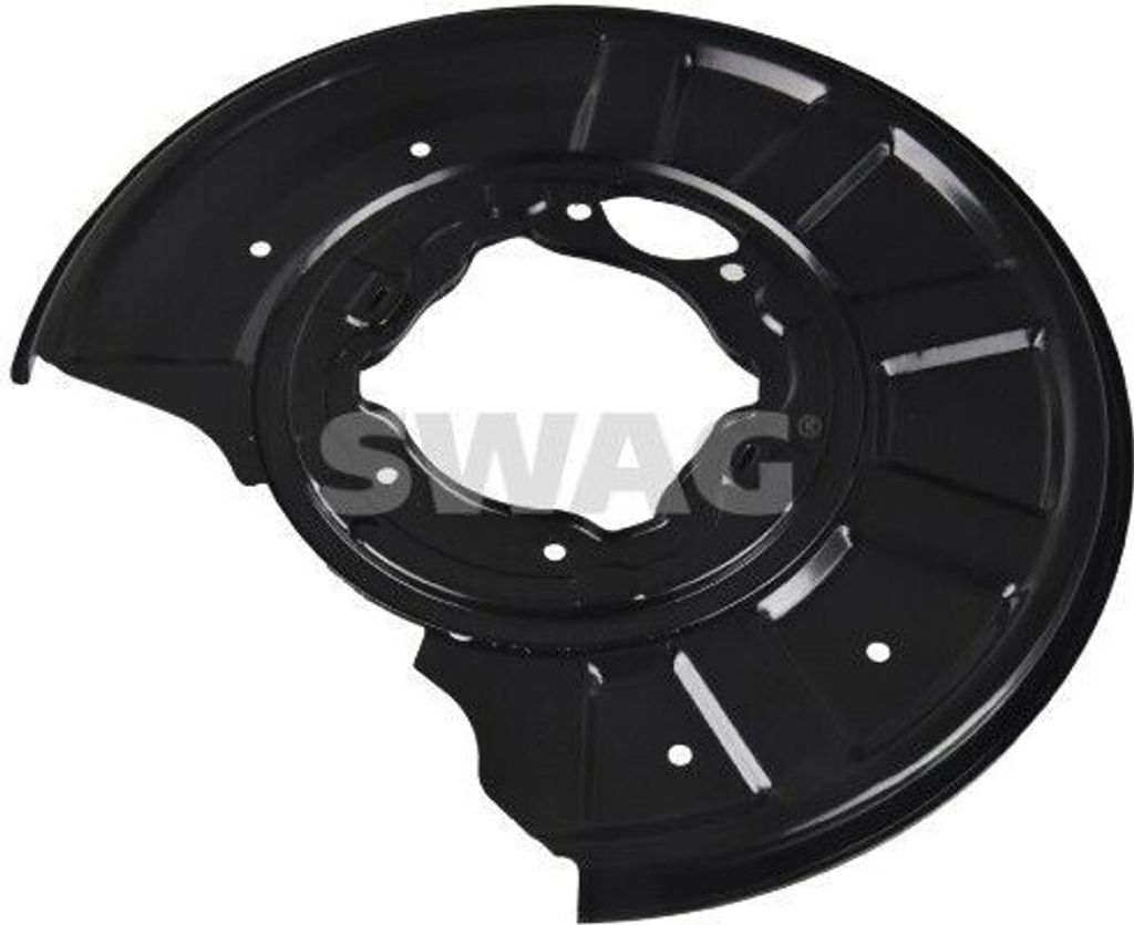 SWAG Spritzblech Bremsscheibe passend für MERCEDES-BENZ E-Klasse Limousine (W212) Hinten Links 33 10 6596 Ankerblech