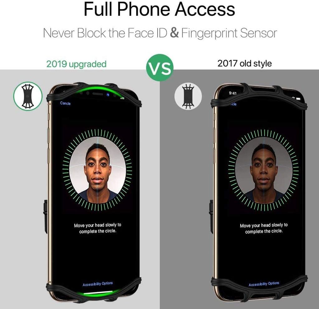 Accezz Handyhalterung Fahrrad für das iPhone 6s - universell - mit