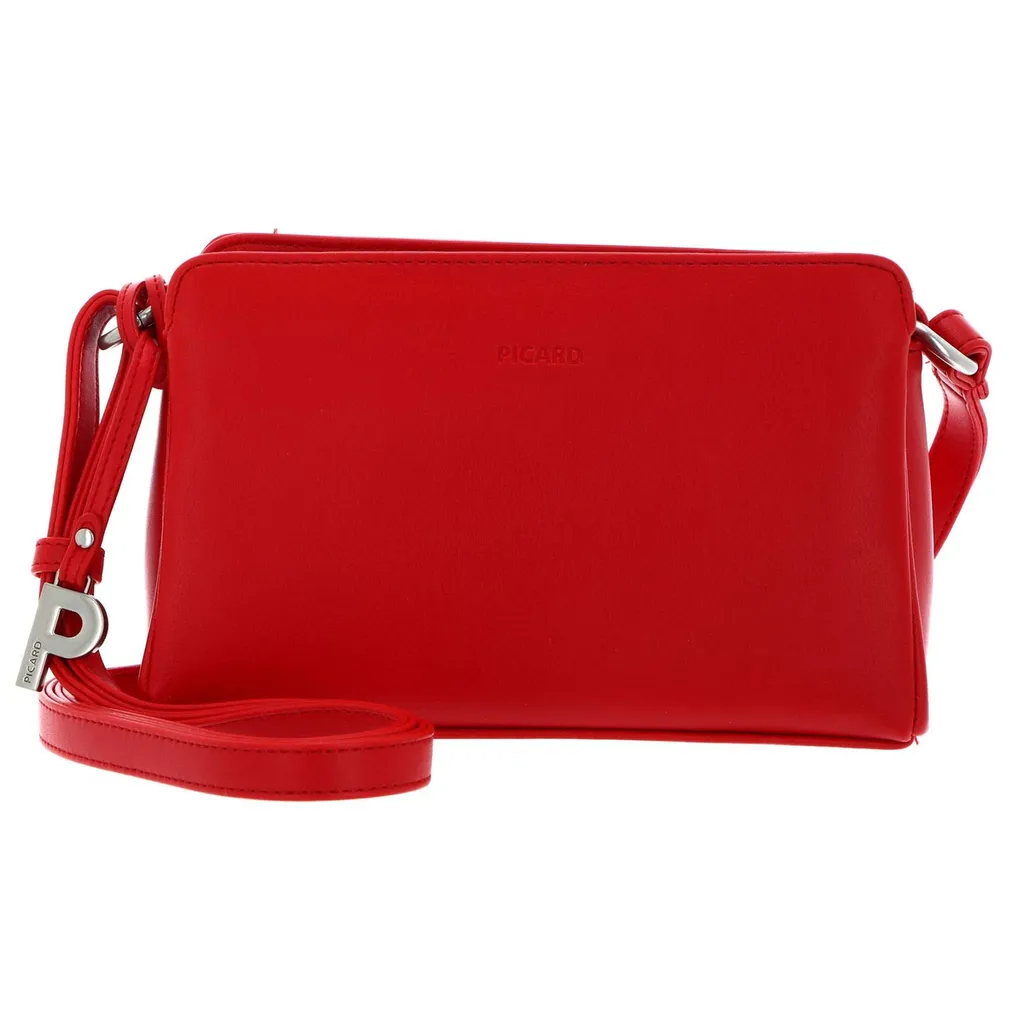 Sac à épaule rouge anti-vol compact pour organiser ses affaires