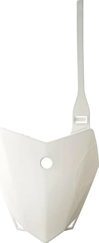 Plaque numéro Kawasaki KLX pour remplacement ou personnalisation blanc