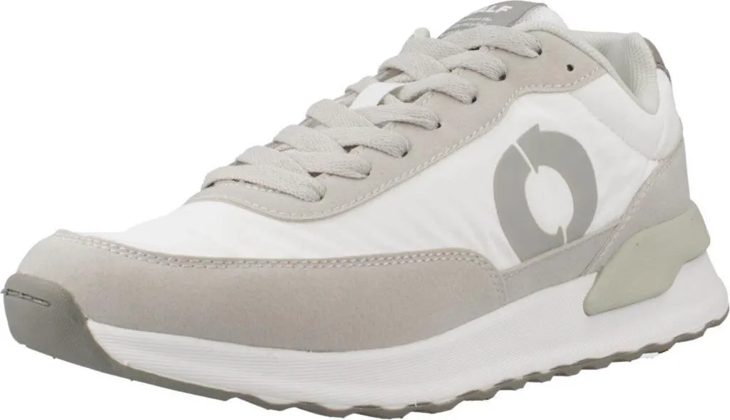 Sneakers Blanches Ecoalf Condealf en Tissu Recyclé Style Urbain Chic