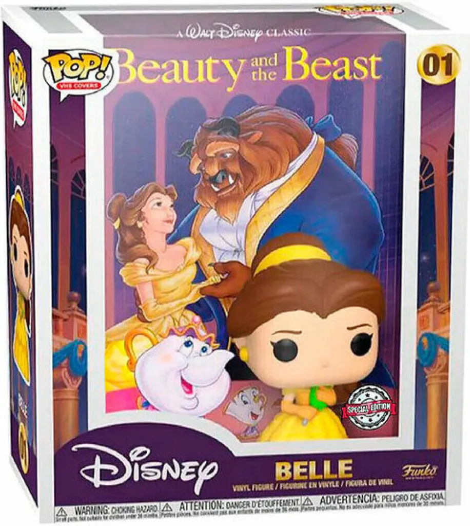 Figurine Pop Belle Disney originale en boîte vitrine intacte