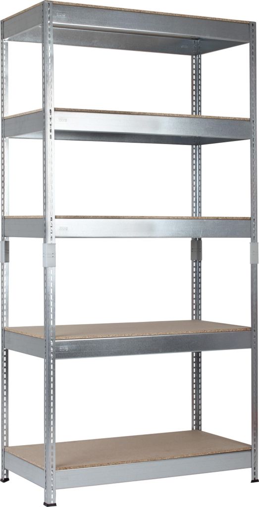 Schulte Steck- Schwerlastregal 200x100x50cm mit 5 Böden 300kg Fachlast