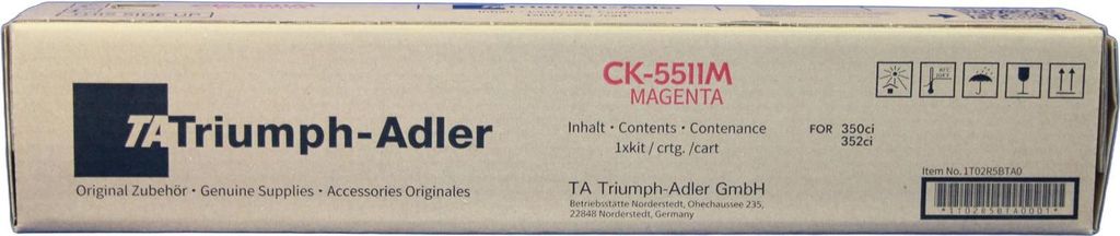Triumph-Adler CK-5511M Toner Magenta 1T02R5BTA0 -A