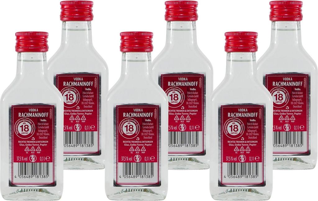 Rachmaninoff Vodka (12 x 0,1L)