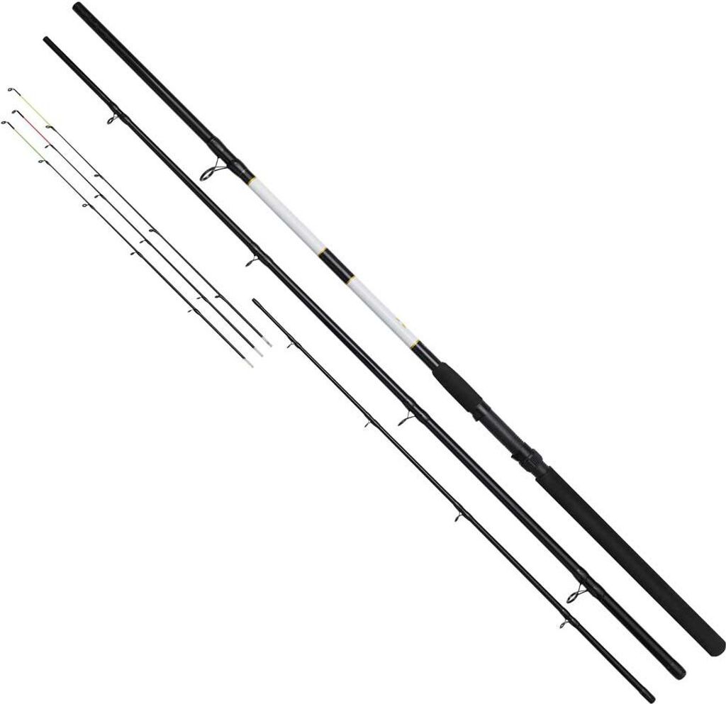 A fishing rod is shown against a white background.