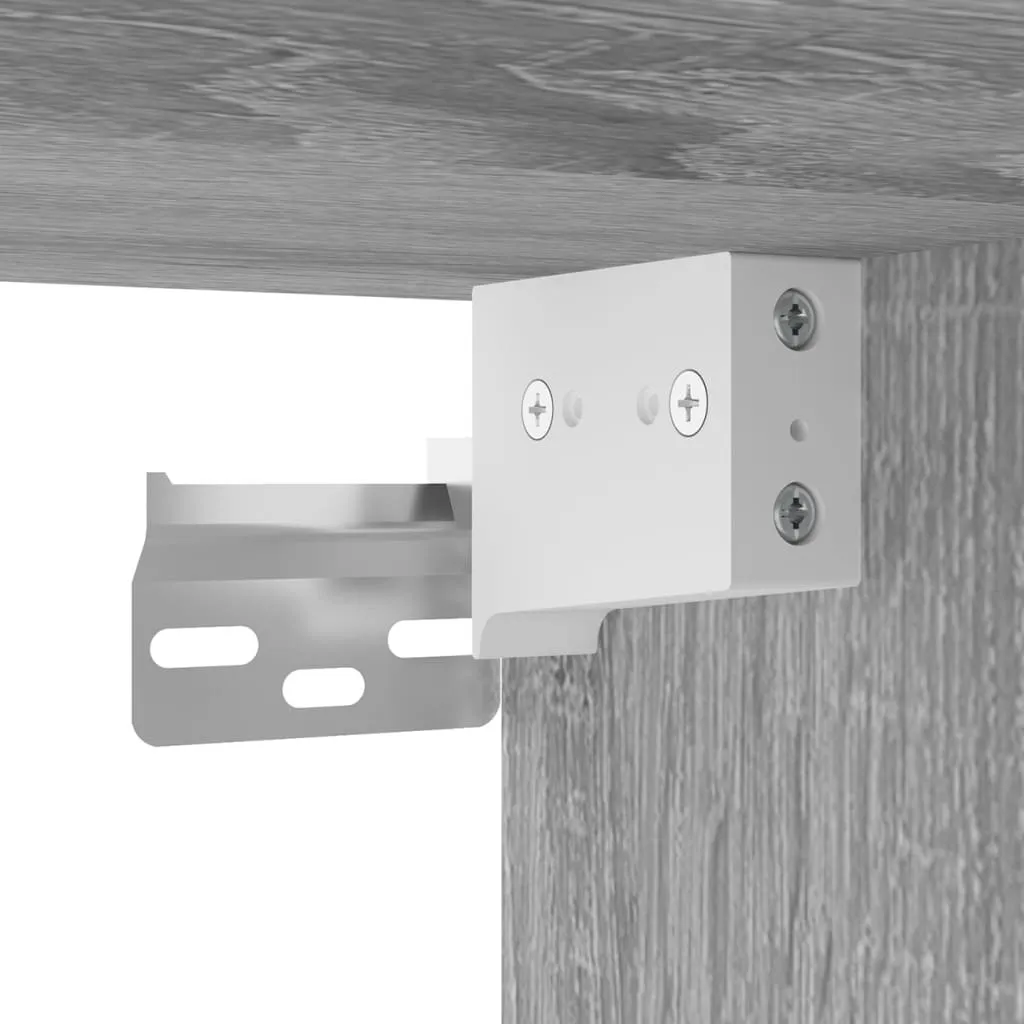 Novità! Armadio Muro 80cm Grigio Sonoma Best Möbel Cloris - Spazio Extra - 5
