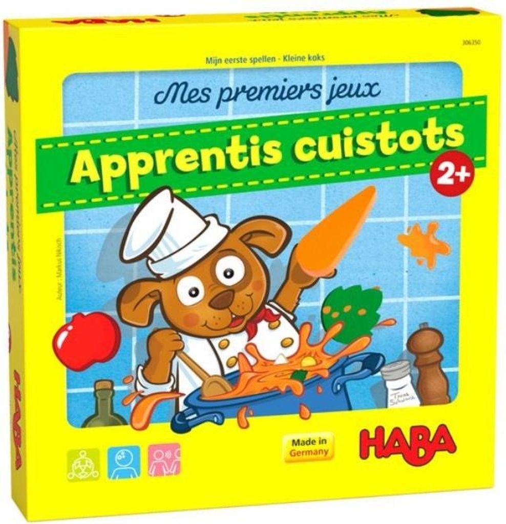 Haba Spielset Kleine Köche - Lernspiel Kochen für Kleinkinder und Kinder