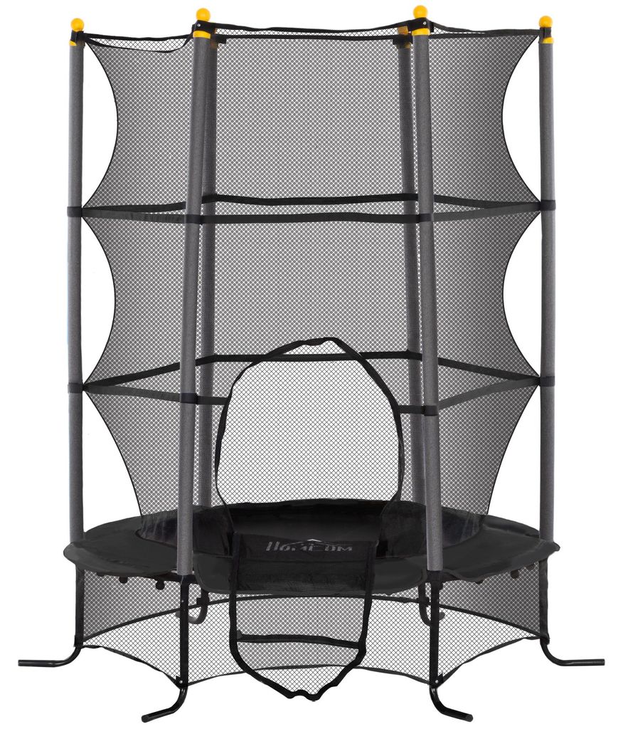 Detská trampolína HOMCOM Ø163 cm, trampolína pre deti od 3 Obrázok produktu 