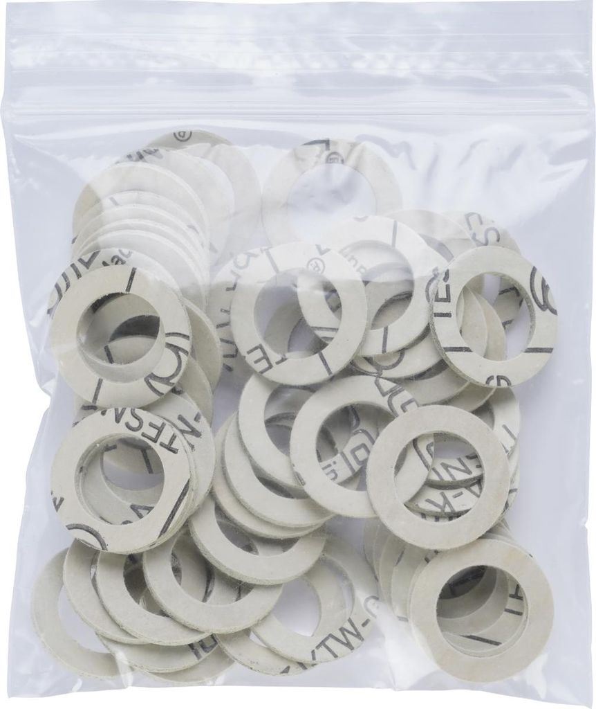 airfit 38x30x2mm Faserdichtung, Trinkw.Ersatzd. 50 Stück für Trinkwasser u. Gas