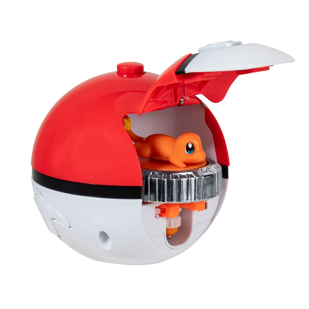 Battle Spinner Single Pack Charmander & Poke Ball Produktbild 2