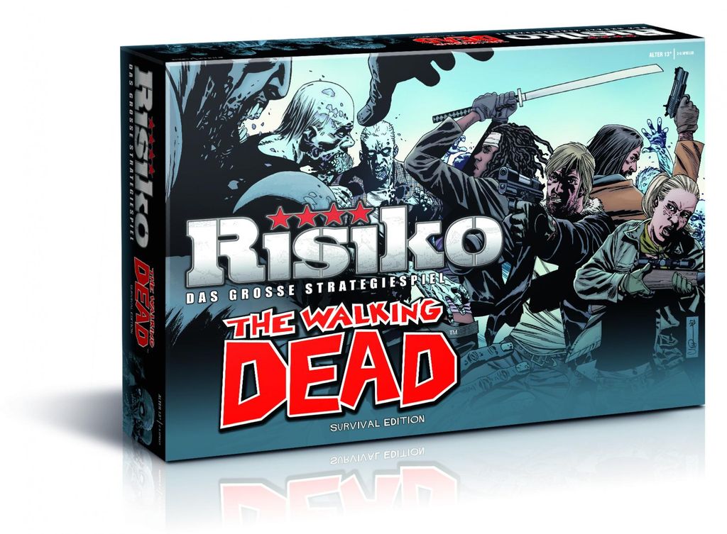 Risiko - The Walking Dead Dead Deutsch Spiel Edition Produktbild 
