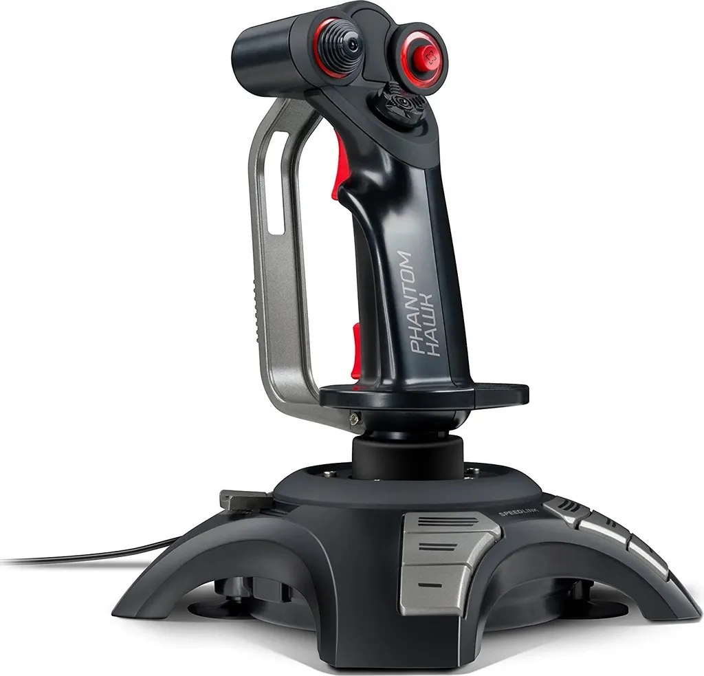 Speedlink SL-6638-BK Phantom Hawk Joystick avec levier de poussée pro - 2