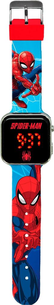 Kids Euroswan Zegarek LED Spiderman dla dzieci Zdjęcie produktu 