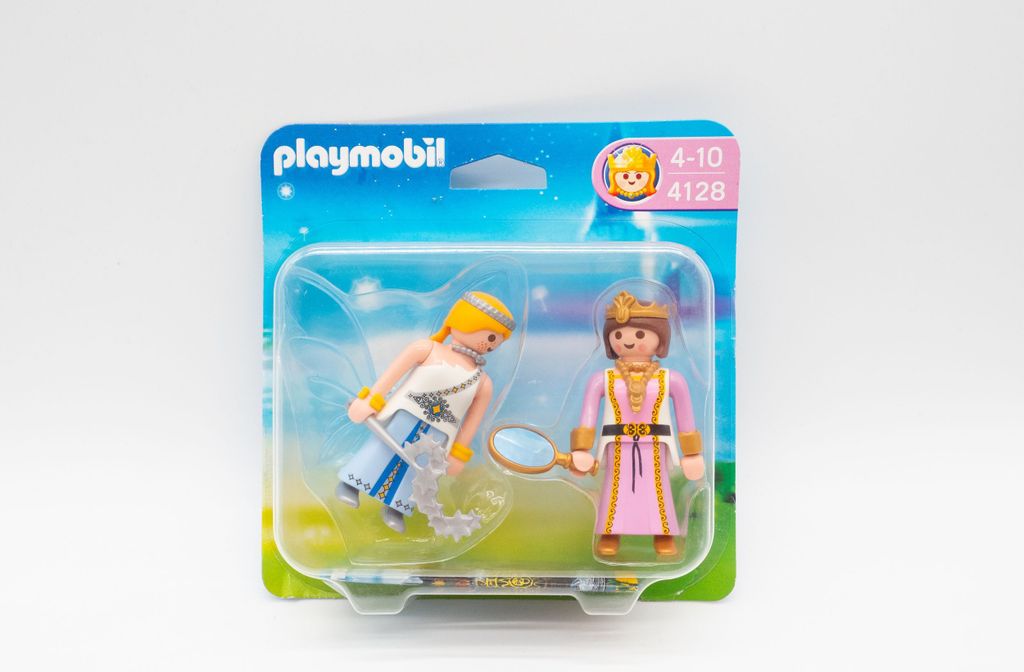 PLAYMOBIL 4128 - Duo Pack Prinzessin mit Zauber-Fee