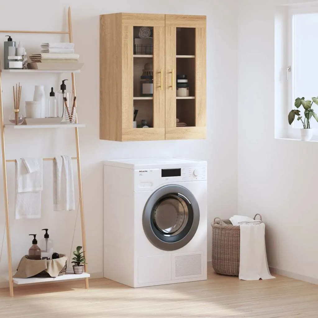 Mobiletto a Parete Sonoma Oak 69,5x90 cm - Eleganza per il Soggiorno