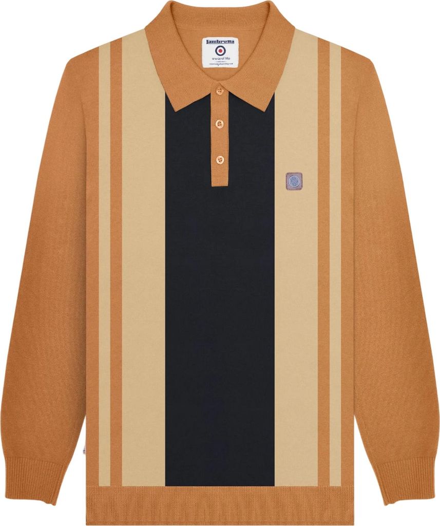 Lambretta - Pánská polokošile "AW25", Dressed, dlouhý rukáv Obrázek produktu 