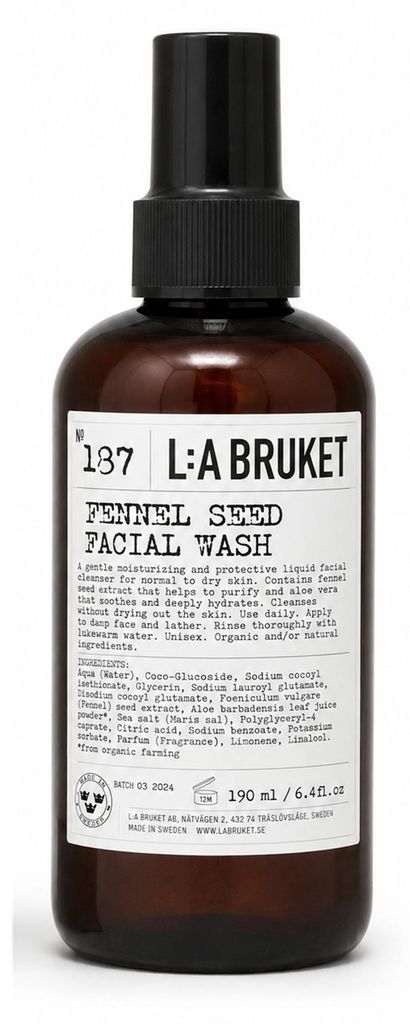 La Bruket No 187 Facial Wash 190ml