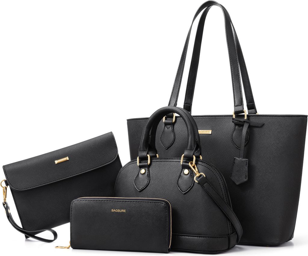 OKWISH 4-dílná taška přes rameno, shopper taška, velká Obrázek produktu 
