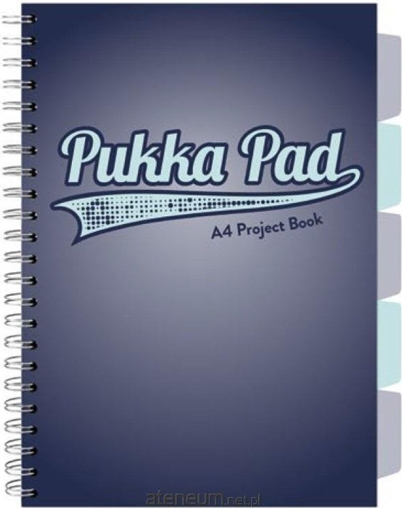 Kołozeszyt Pukka Pad A4 100 kartek w kratkę Zdjęcie produktu 