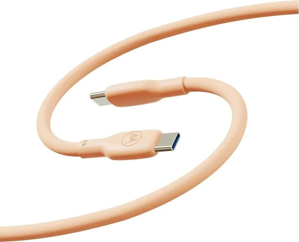 Motorola Silicone Cable C-C 5A 2m, Peach Fuzz (SJCS0CCB20ET1-EU-PF)