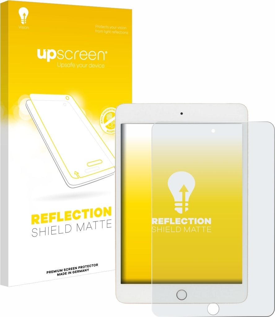 upscreen Schutzfolie für Apple iPad Mini 5 2019 (5. Gen.) Displayschutz Displayschutzfolie Folie Matt Entspiegelungsfolie