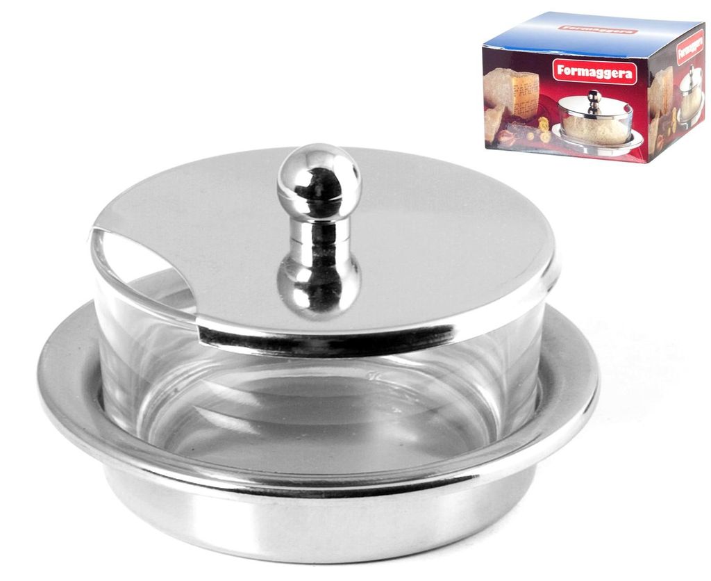 Käseschüssel aus Edelstahl von Gierre