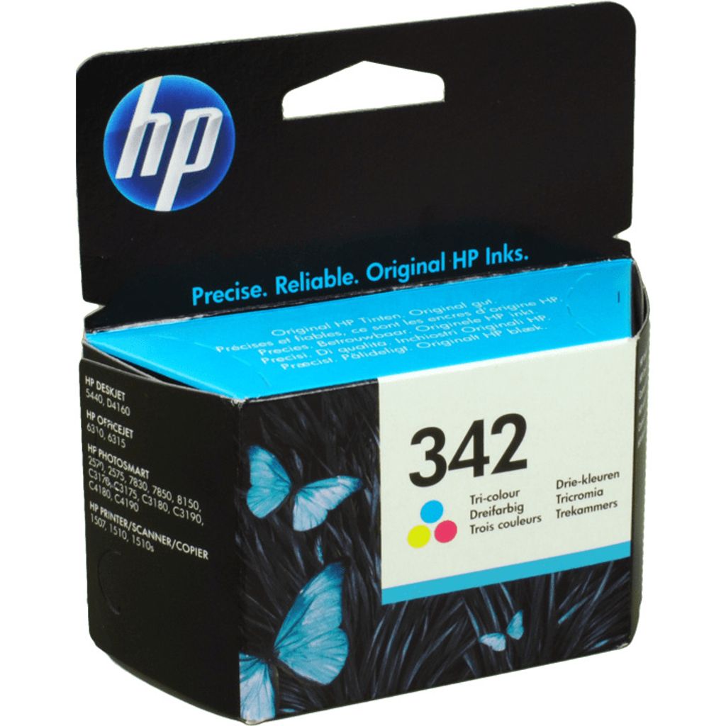 HP 342 Cyan/Magenta/Gelb Original Druckerpatrone, Produktbild 