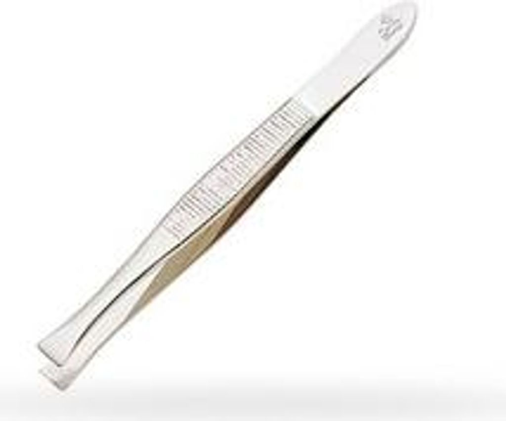 Premax Optima Classica Edelstahl Augenbrauenpinzette - Gerade Spitze - 7,8cm