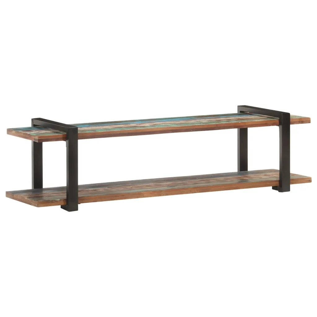Mobile TV Vintage 160cm Legno Massello Riciclato - Living Store